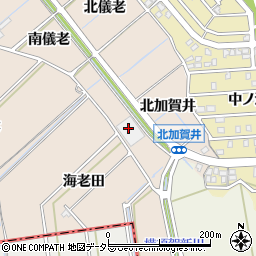 愛知県東海市養父町（南加賀井）周辺の地図