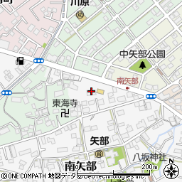 静岡県静岡市清水区南矢部575周辺の地図