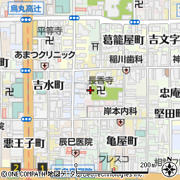 京都府京都市下京区樋之下町37周辺の地図