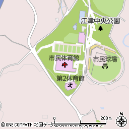 江津市水泳連盟周辺の地図