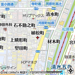ヨハン京都キリスト教会周辺の地図