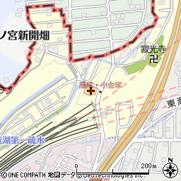 滋賀県大津市藤尾奥町17-1周辺の地図