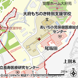 愛知県立大府特別支援学校周辺の地図