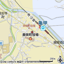 岡山県久米郡美咲町原田1731-1周辺の地図