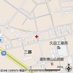 愛知県安城市里町三郎8-1周辺の地図