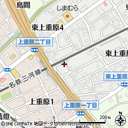 夕田公園トイレ周辺の地図