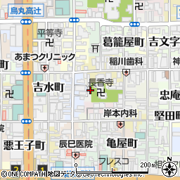 京都府京都市下京区樋之下町37-19周辺の地図