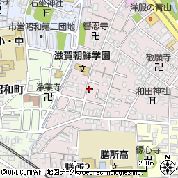 滋賀県大津市木下町3-31周辺の地図