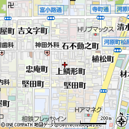 京都府京都市下京区上鱗形町509周辺の地図