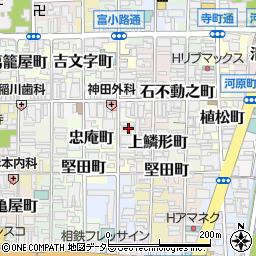 ベルヴィ富小路周辺の地図