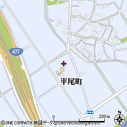 三重県四日市市平尾町4043-1周辺の地図