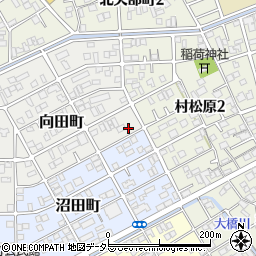 静岡県静岡市清水区向田町4-8周辺の地図