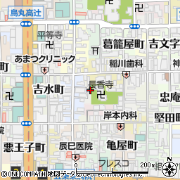 京都府京都市下京区樋之下町37-12周辺の地図