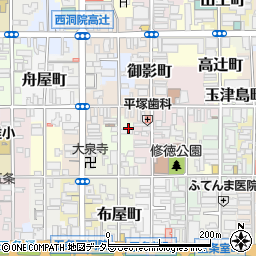 京都府京都市下京区亀屋町41-1周辺の地図