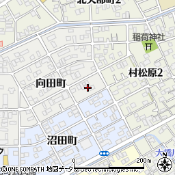 静岡県静岡市清水区向田町4周辺の地図