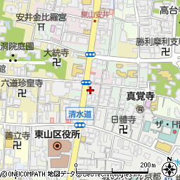 中井玉水園周辺の地図