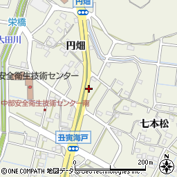 愛知県東海市加木屋町円畑周辺の地図
