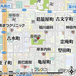 京都府京都市下京区樋之下町31周辺の地図