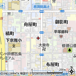 レジオン四条西洞院周辺の地図