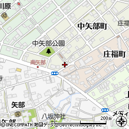 静岡県静岡市清水区中矢部町21-7周辺の地図