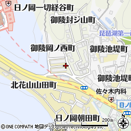 朝田公園周辺の地図