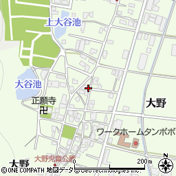 兵庫県西脇市大野276周辺の地図