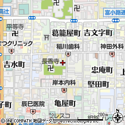 京都府京都市下京区樋之下町31-7周辺の地図