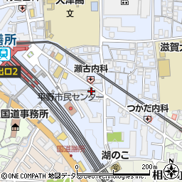 滋賀県大津市馬場3丁目15-1周辺の地図