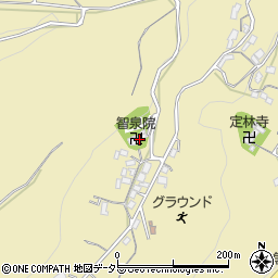 智泉院周辺の地図