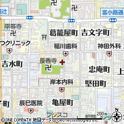 京都府京都市下京区樋之下町31-18周辺の地図