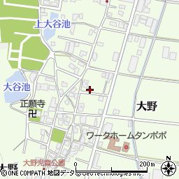 兵庫県西脇市大野265周辺の地図