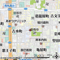 京都府京都市下京区樋之下町37-13周辺の地図