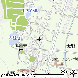 兵庫県西脇市大野377-2周辺の地図
