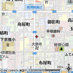 京都府京都市下京区永倉町566周辺の地図