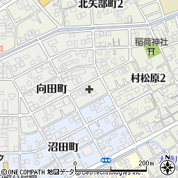 静岡県静岡市清水区向田町4-25周辺の地図