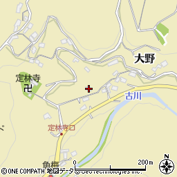 静岡県伊豆市大野951-1周辺の地図