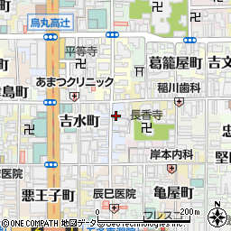 京都府京都市下京区大江町538-4周辺の地図