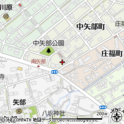 静岡県静岡市清水区中矢部町21-5周辺の地図