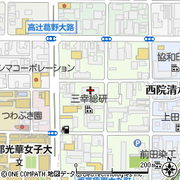 京都府社会保険診療報酬支払基金周辺の地図