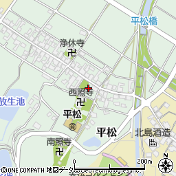 滋賀県湖南市平松312周辺の地図
