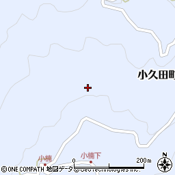 愛知県岡崎市小久田町旭出周辺の地図