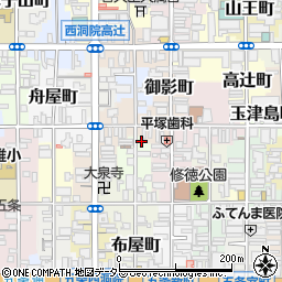 京都府京都市下京区亀屋町37-1周辺の地図