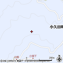 愛知県岡崎市小久田町（旭出）周辺の地図
