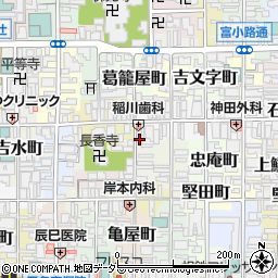 京都府京都市下京区樋之下町33-2周辺の地図