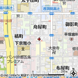 京都府京都市下京区天神前町335周辺の地図