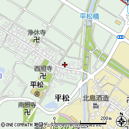 滋賀県湖南市平松192周辺の地図