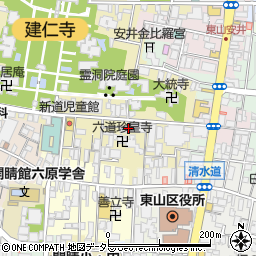 Ｒｉｎｎ祇園八坂周辺の地図