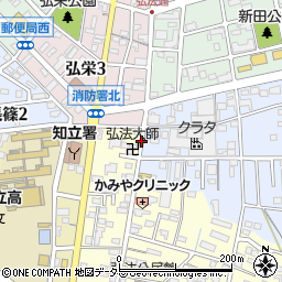 弘法町周辺の地図