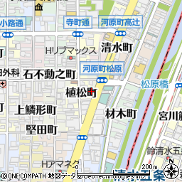 京都府京都市下京区植松町709周辺の地図