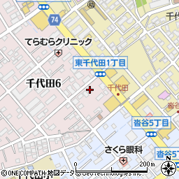 ネポン　静岡営業所周辺の地図